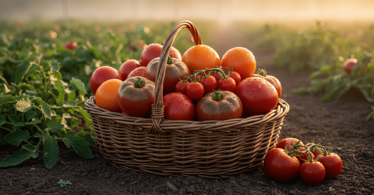 tomato solanum lycopersicum harvest