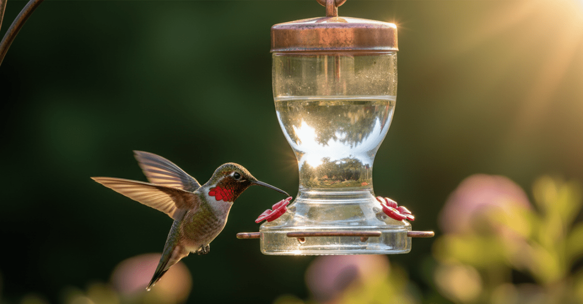 Skip the Red Dye: A Safe Hummingbird Nectar Guide