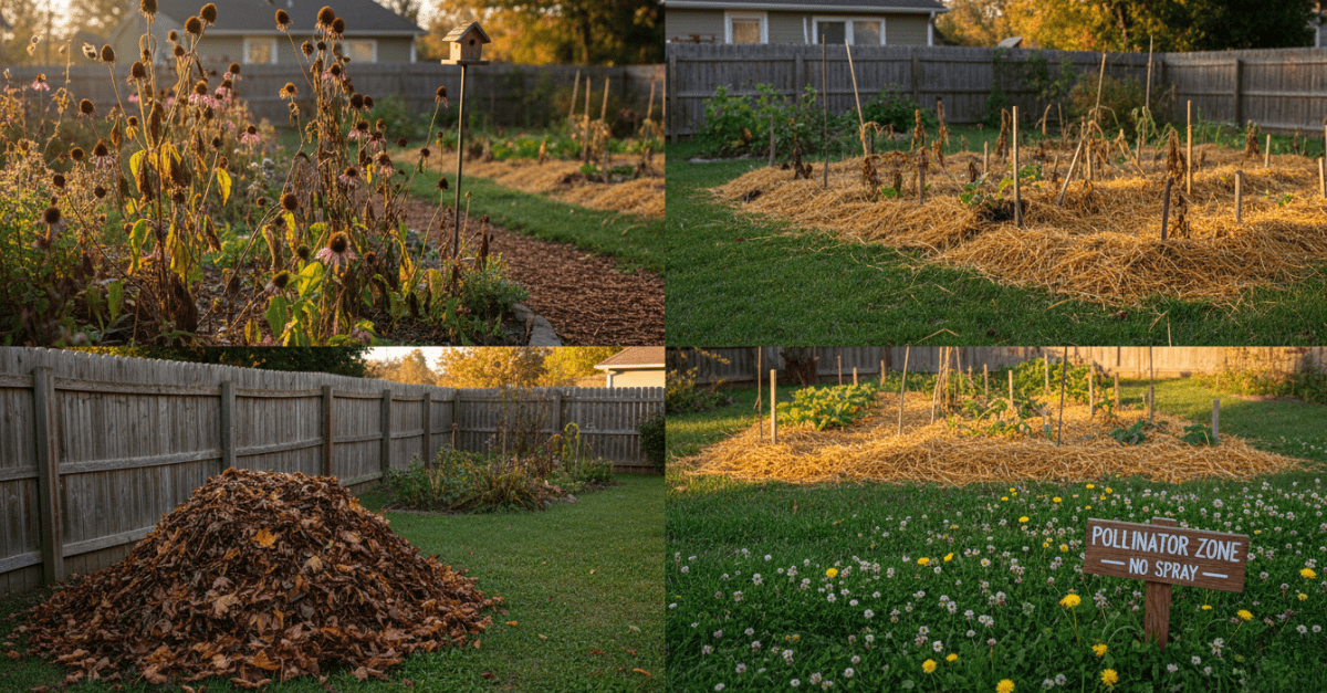 4 ‘Messy’ Garden Habits That Help Wildlife (Leave a Little Wild)