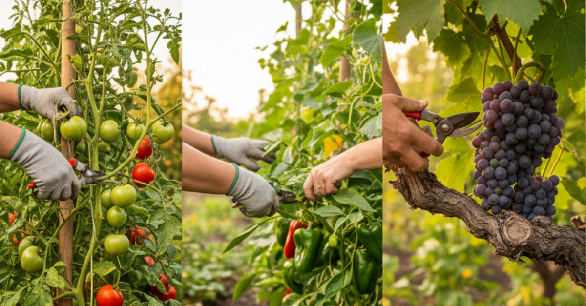 9 Crops That Need Pruning to Produce More (Simple Cuts, Bigger Yields)