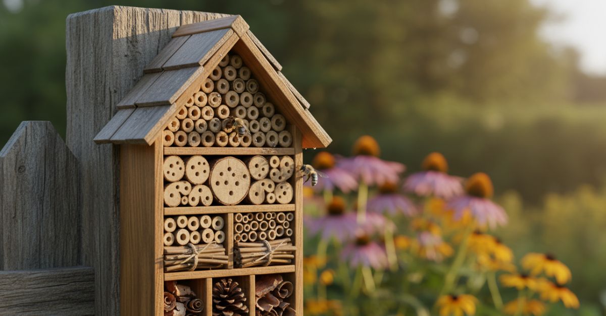 Build an Insect Hotel: A Cosy Home for Pollinators & Garden Allies