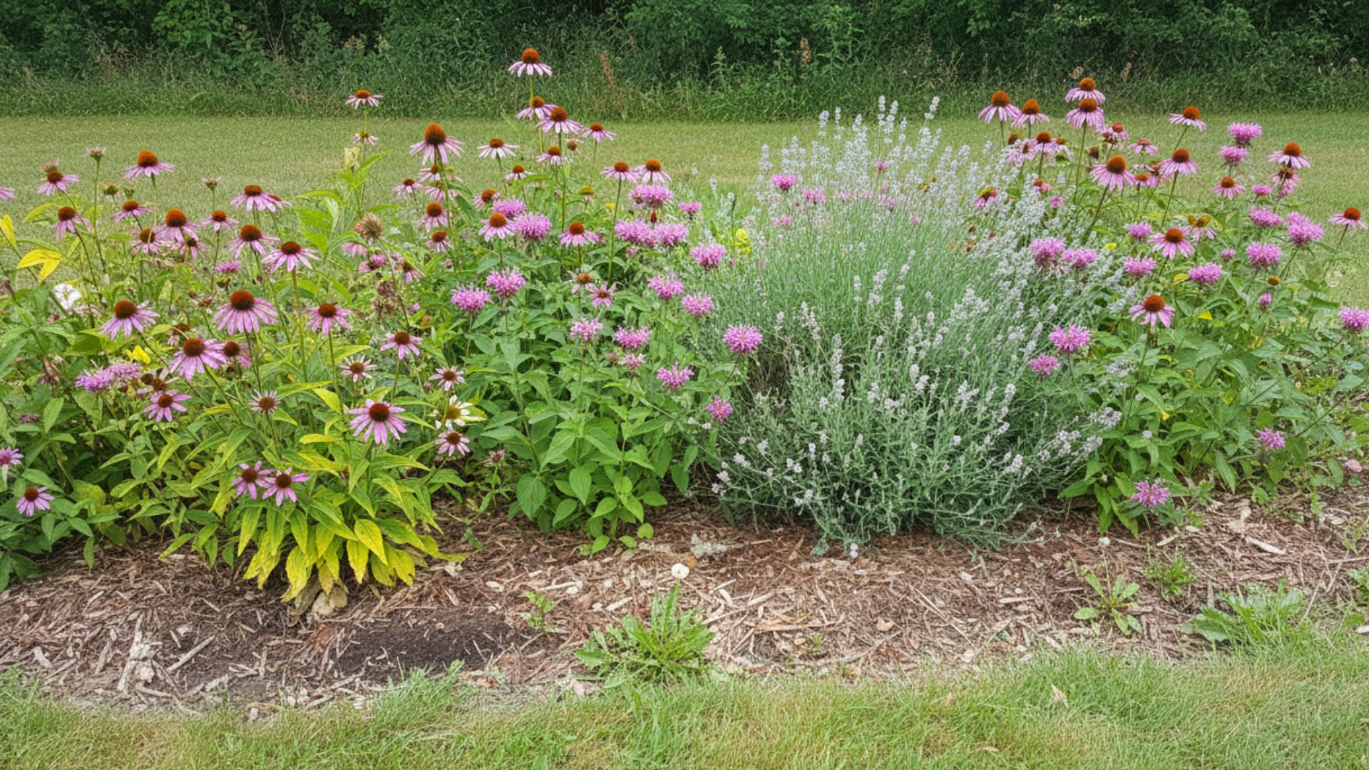 mixed perennial garden zone 6