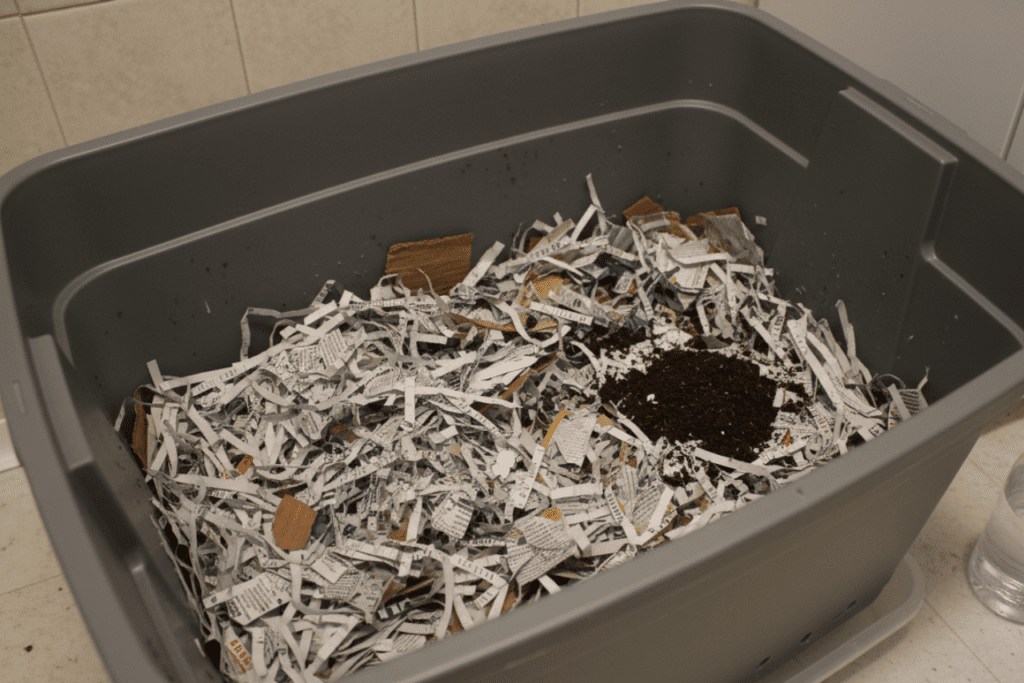 Worm Composting: How to Set Up a Vermicomposting Bin That Fits Under Your Kitchen Sink 7 Worm Composting: How to Set Up a Vermicomposting Bin That Fits Under Your Kitchen Sink