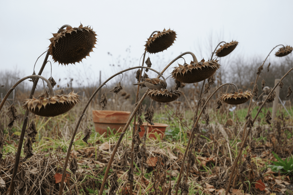 Stop Deadheading Everything - How Leaving Seedheads and Stems Feeds Wildlife Through Winter