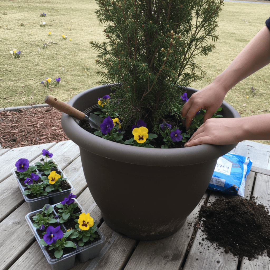 Four-Season Container Gardens for Cold Climates