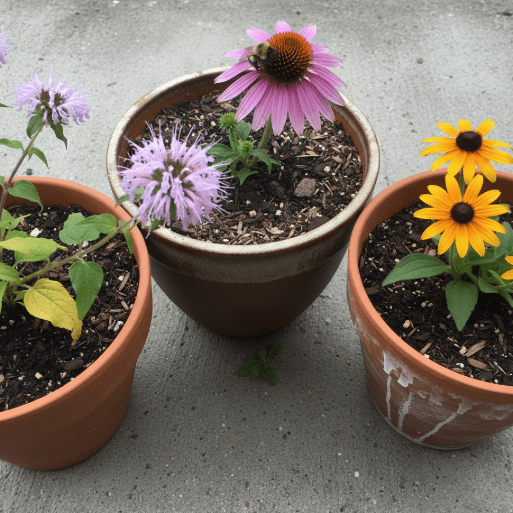 Native Plants in Pots: Creating a Pollinator Balcony Garden
