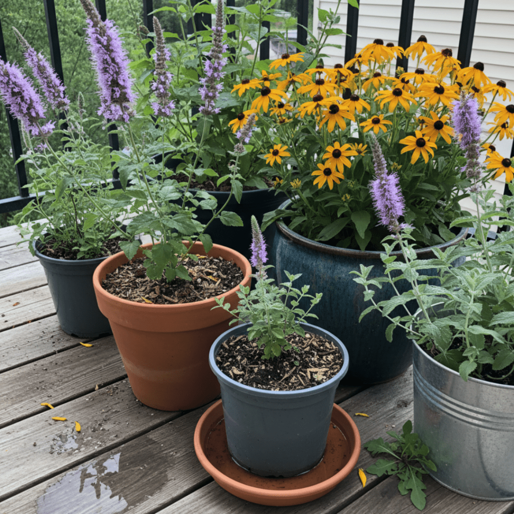 Native Plants in Pots: Creating a Pollinator Balcony Garden