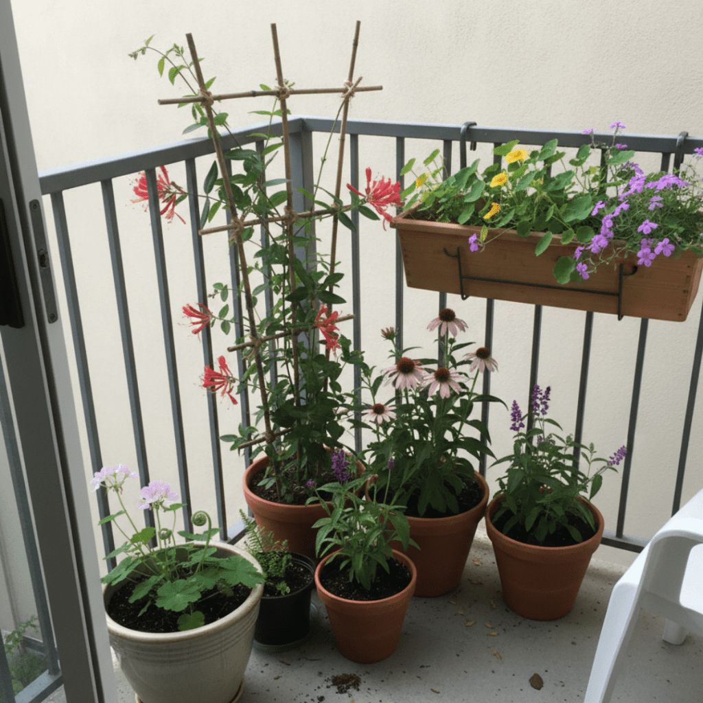 Native Plants in Pots: Creating a Pollinator Balcony Garden